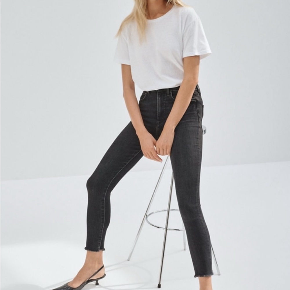 Denim Forum Lola High Rise‎ Skinny Jeans